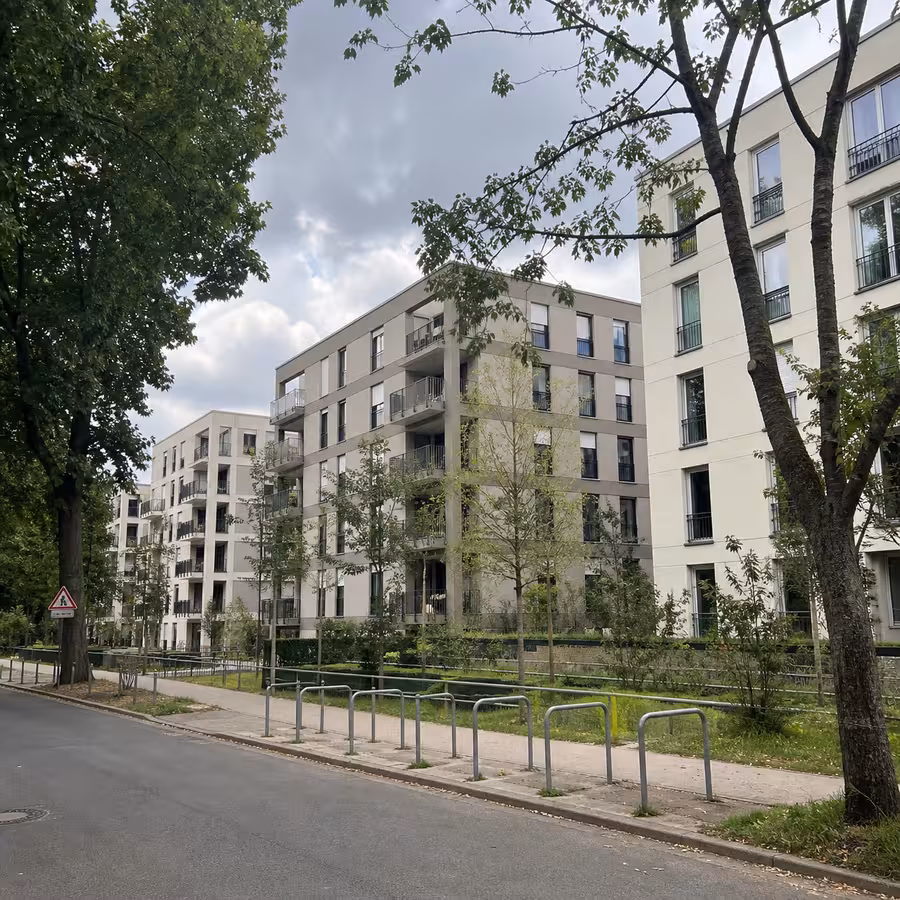 Quartier am Stadtgarten mit 52 Wohneinheiten in Frankfurt am Main
