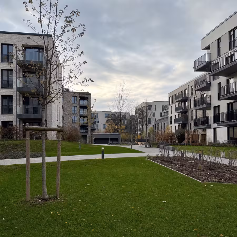 Quartier Neue Mitte mit 96 Wohneinheiten in Langen