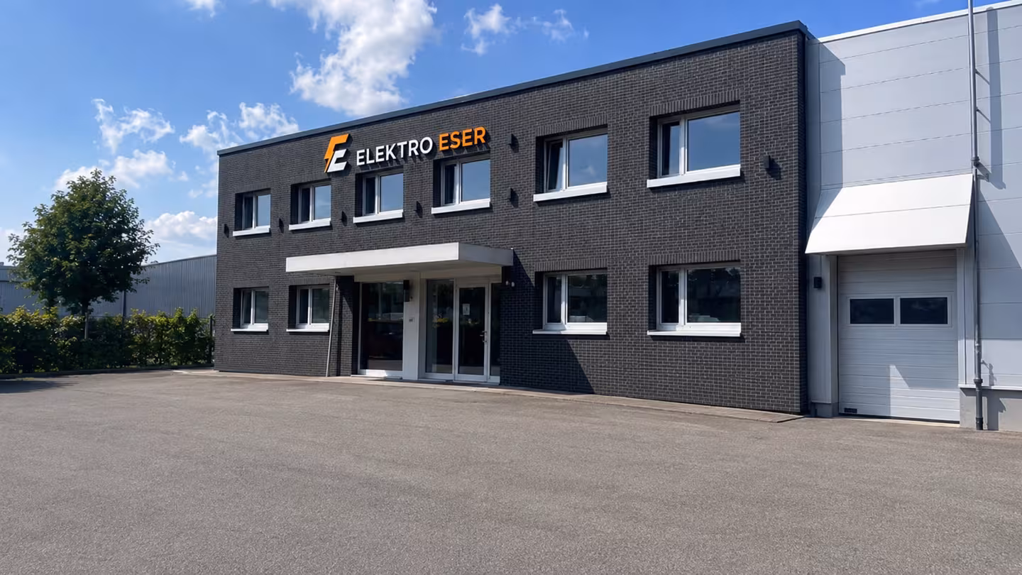 Firmengebäude von Elektro Eser